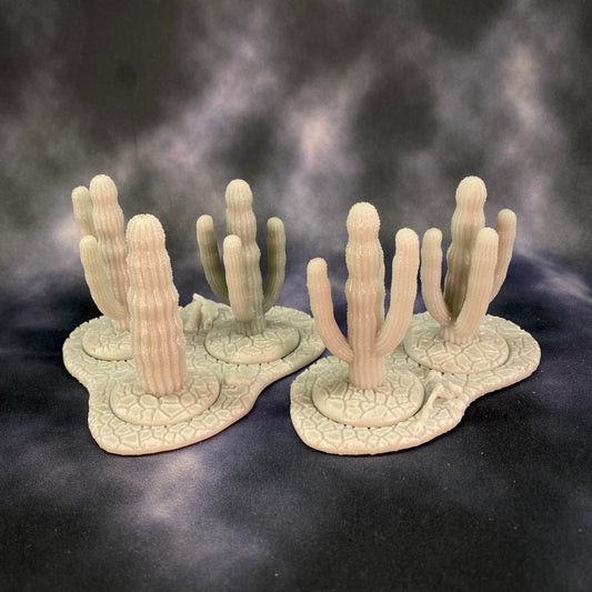 Cactus Forest 3D Printable Terrain Digital STL