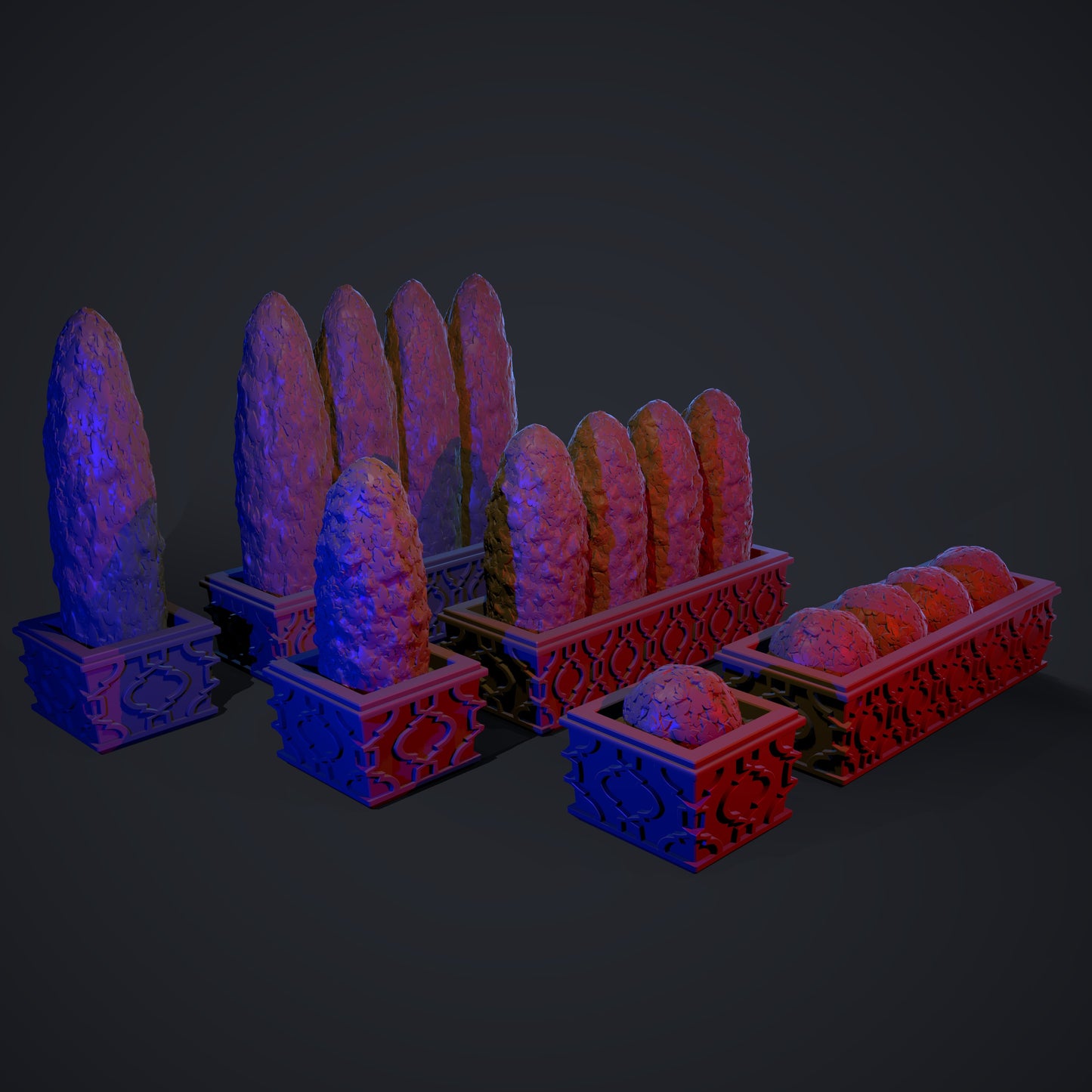 The Dark Casino 3D Printable Terrain Digital STL