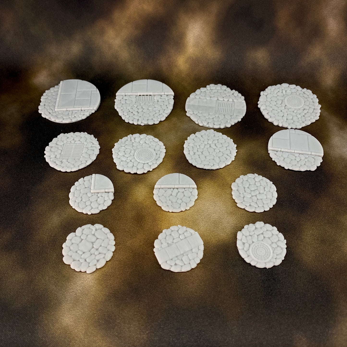 Cobblestone Base Set 3D Printable Digital STL