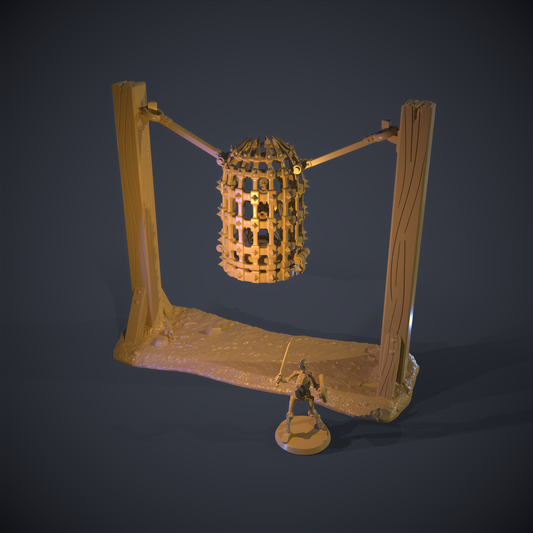 Hanging Gibbet 3D Printable Terrain Digital STL