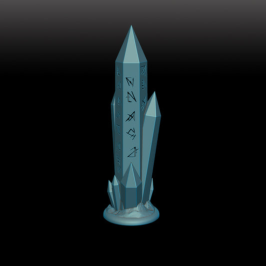 Ice Pillar 3D Printable Terrain Digital STL