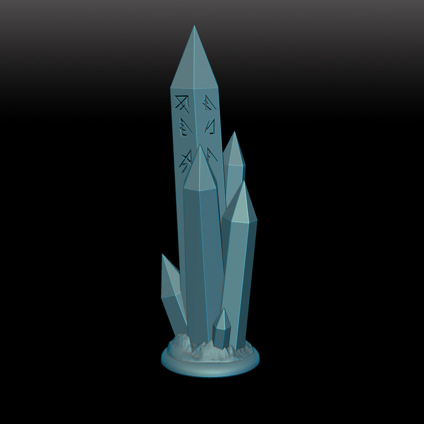 Ice Pillar 3D Printable Terrain Digital STL