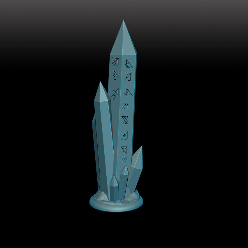 Ice Pillar 3D Printable Terrain Digital STL