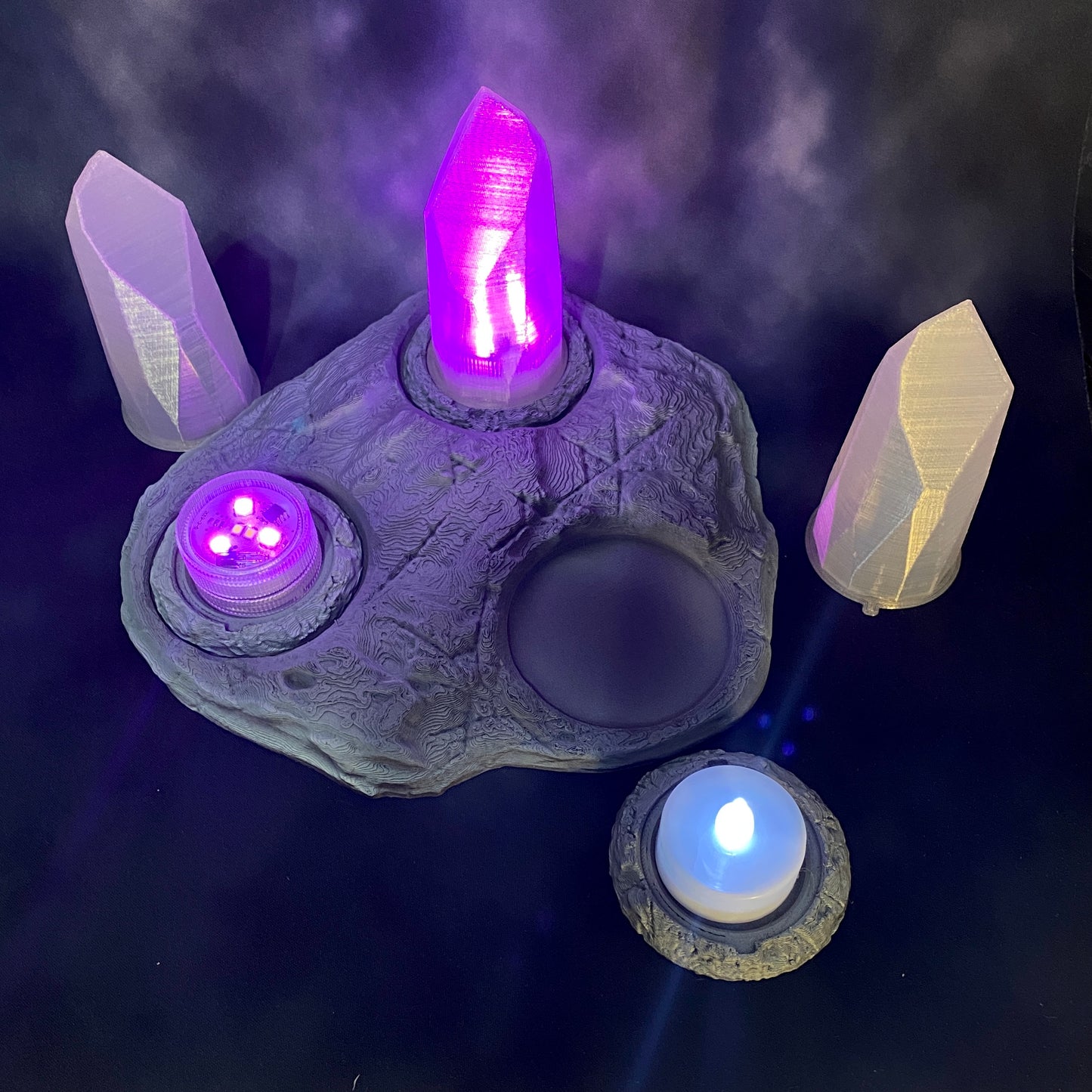 The Crystal Realm 3D Printable Terrain Digital STL