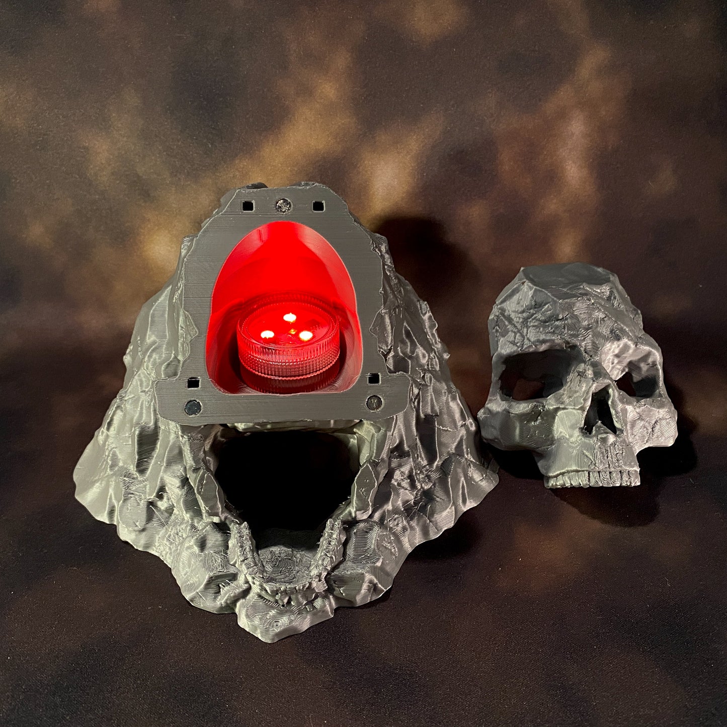 Skull Cave 3D Printable Terrain Digital STL
