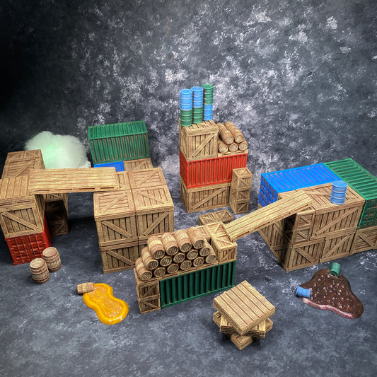 Warehouse 42 Modular 3D Printable Terrain Digital STL