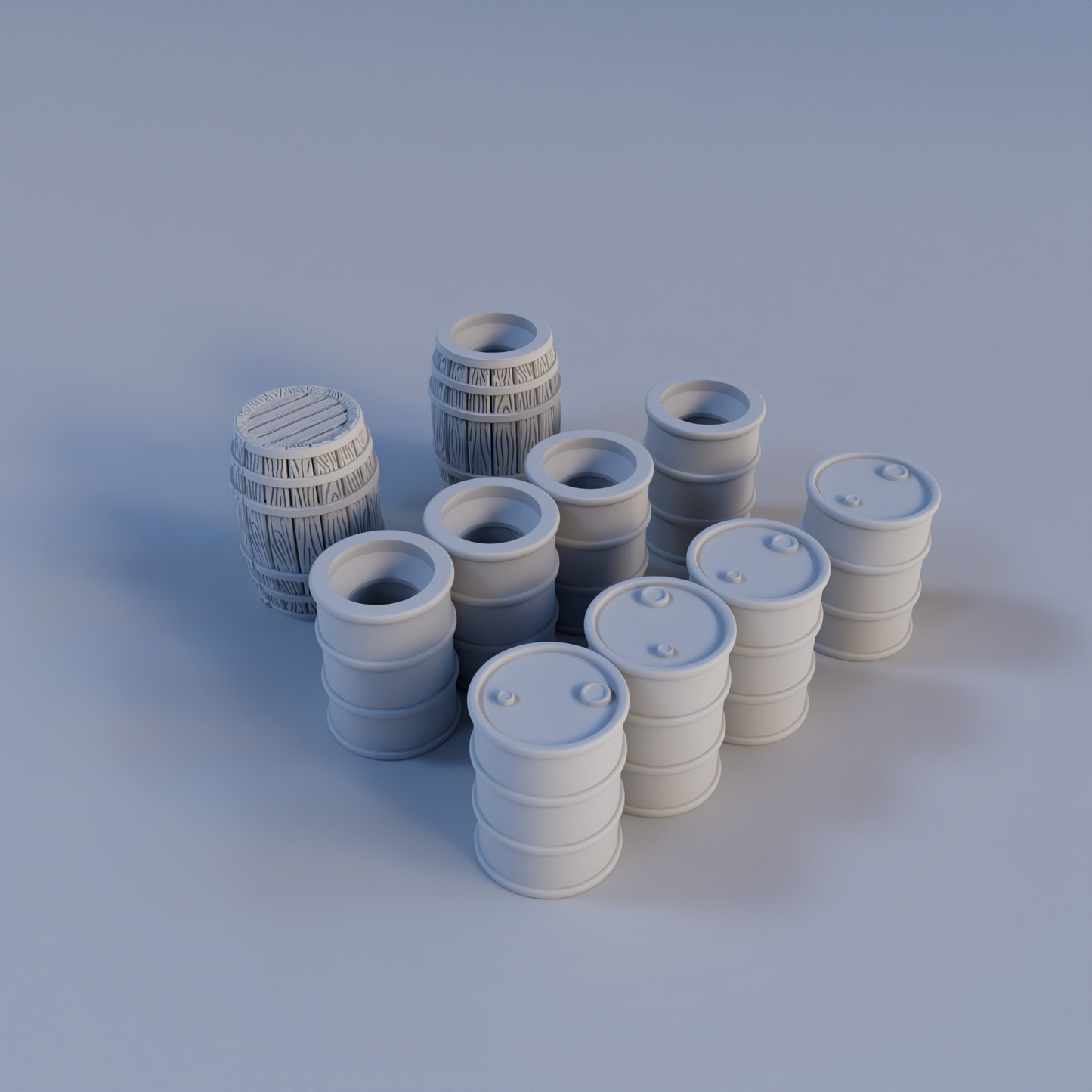 Warehouse 42 Modular 3D Printable Terrain Digital STL