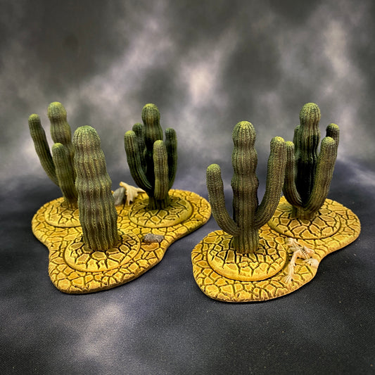 Cactus Forest 3D Printable Terrain Digital STL