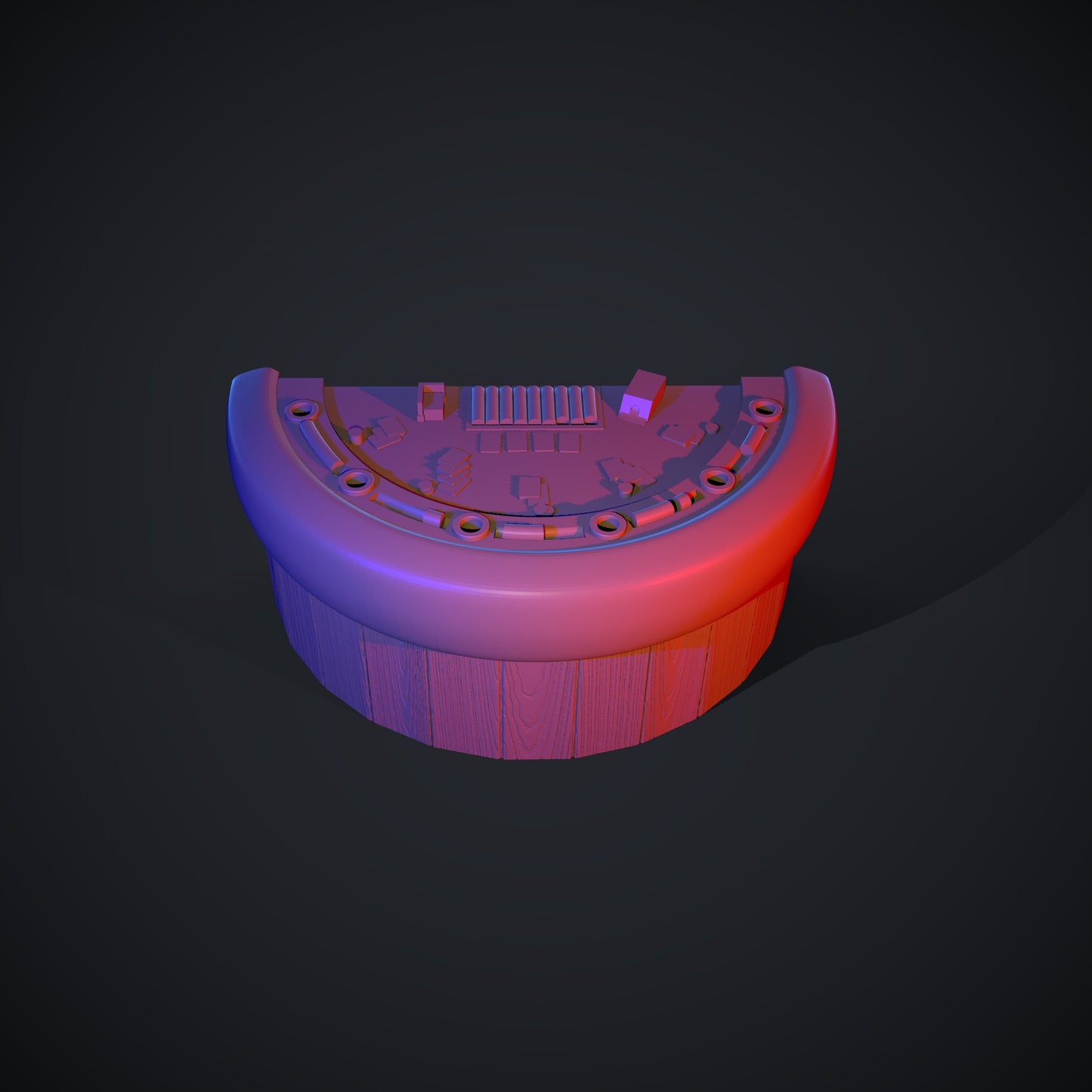 The Dark Casino 3D Printable Terrain Digital STL
