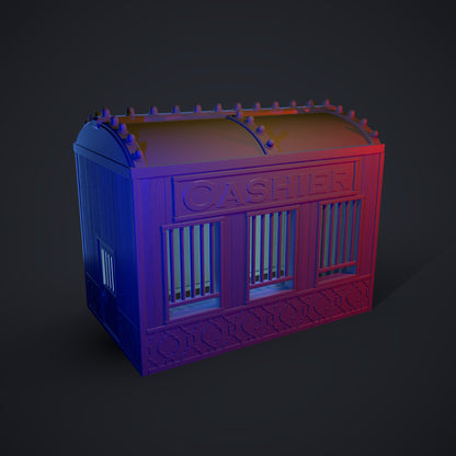 The Dark Casino 3D Printable Terrain Digital STL