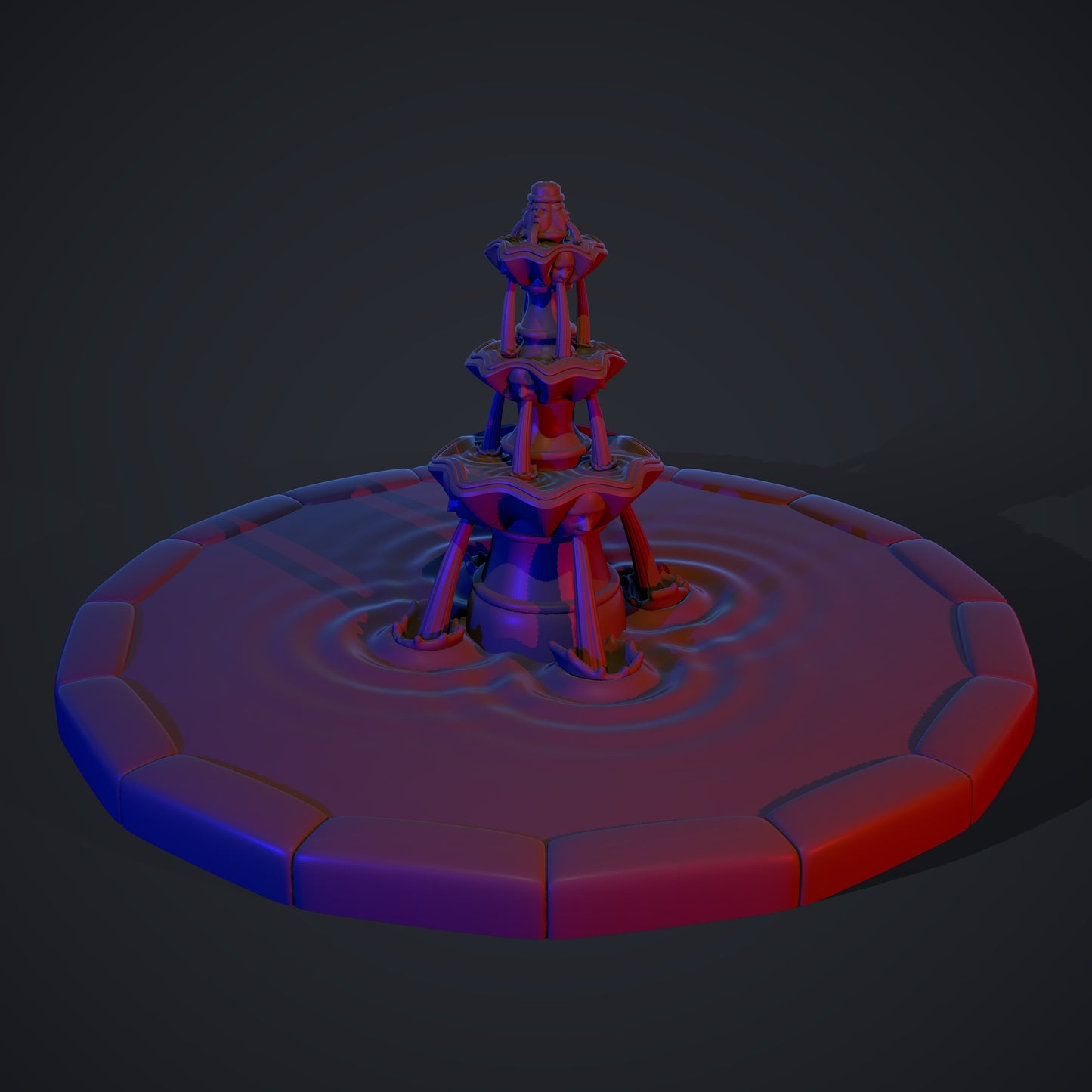 The Dark Casino 3D Printable Terrain Digital STL