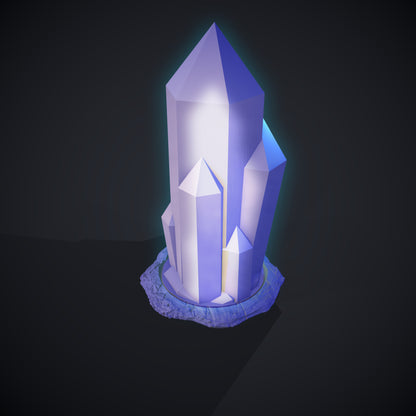 The Crystal Realm 3D Printable Terrain Digital STL