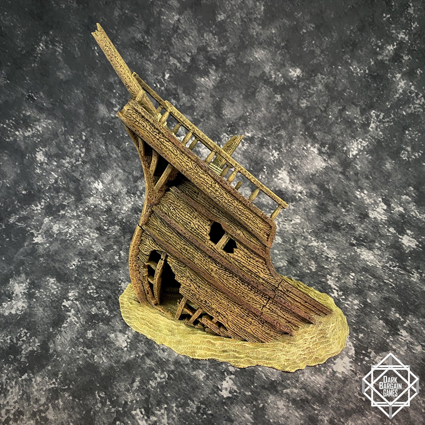 Shipwreck Collection 3D Printable Terrain Digital STL