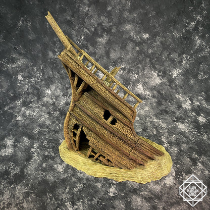 Shipwreck Collection 3D Printable Terrain Digital STL