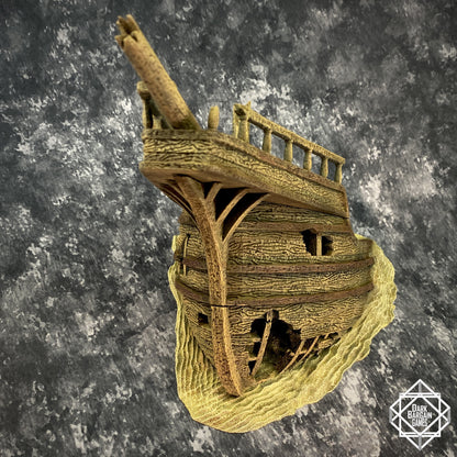 Shipwreck Collection 3D Printable Terrain Digital STL