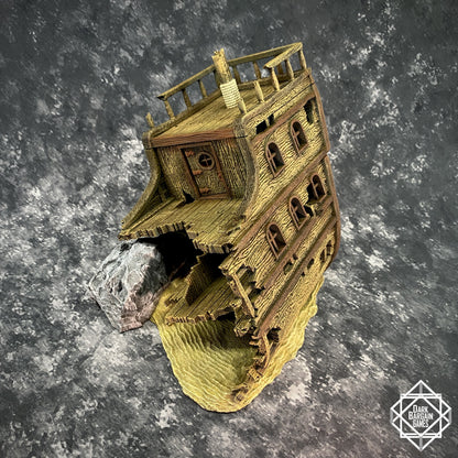 Shipwreck Collection 3D Printable Terrain Digital STL