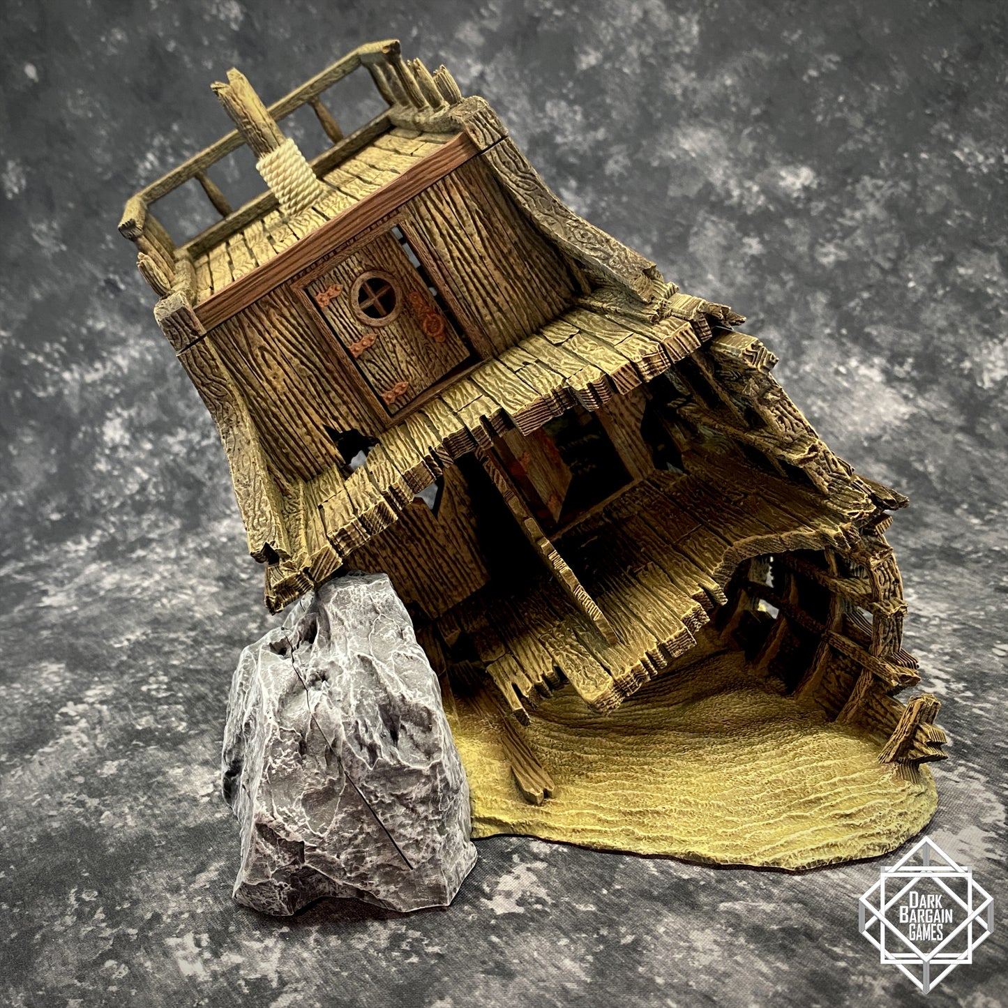 Shipwreck Collection 3D Printable Terrain Digital STL