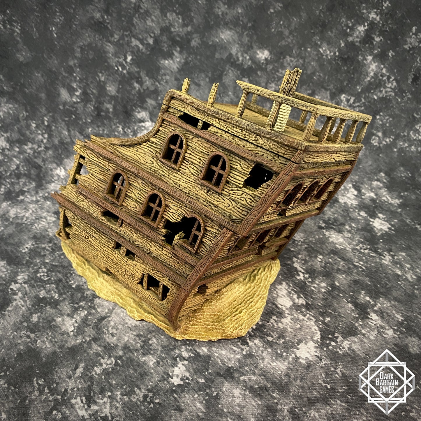 Shipwreck Collection 3D Printable Terrain Digital STL