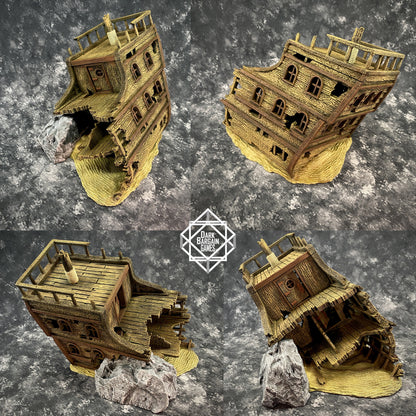 Shipwreck Collection 3D Printable Terrain Digital STL