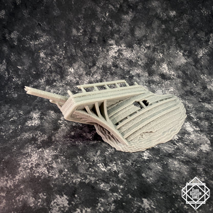 Shipwreck Collection 3D Printable Terrain Digital STL