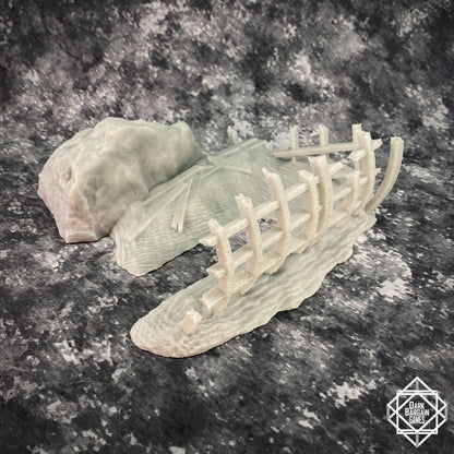 Shipwreck Collection 3D Printable Terrain Digital STL