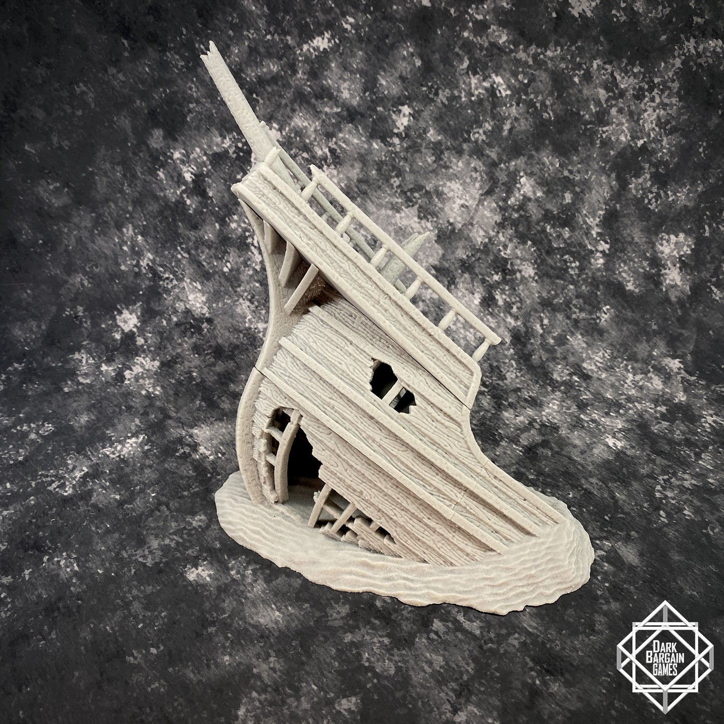 Shipwreck Collection 3D Printable Terrain Digital STL