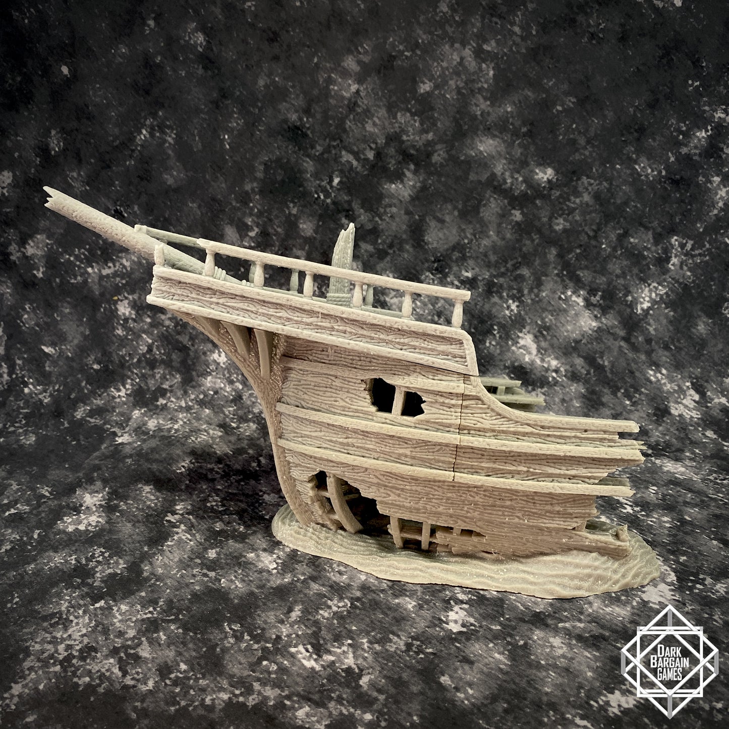 Shipwreck Collection 3D Printable Terrain Digital STL