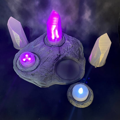 The Crystal Realm 3D Printable Terrain Digital STL