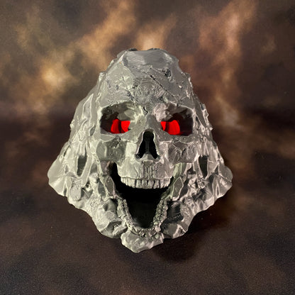 Skull Cave 3D Printable Terrain Digital STL