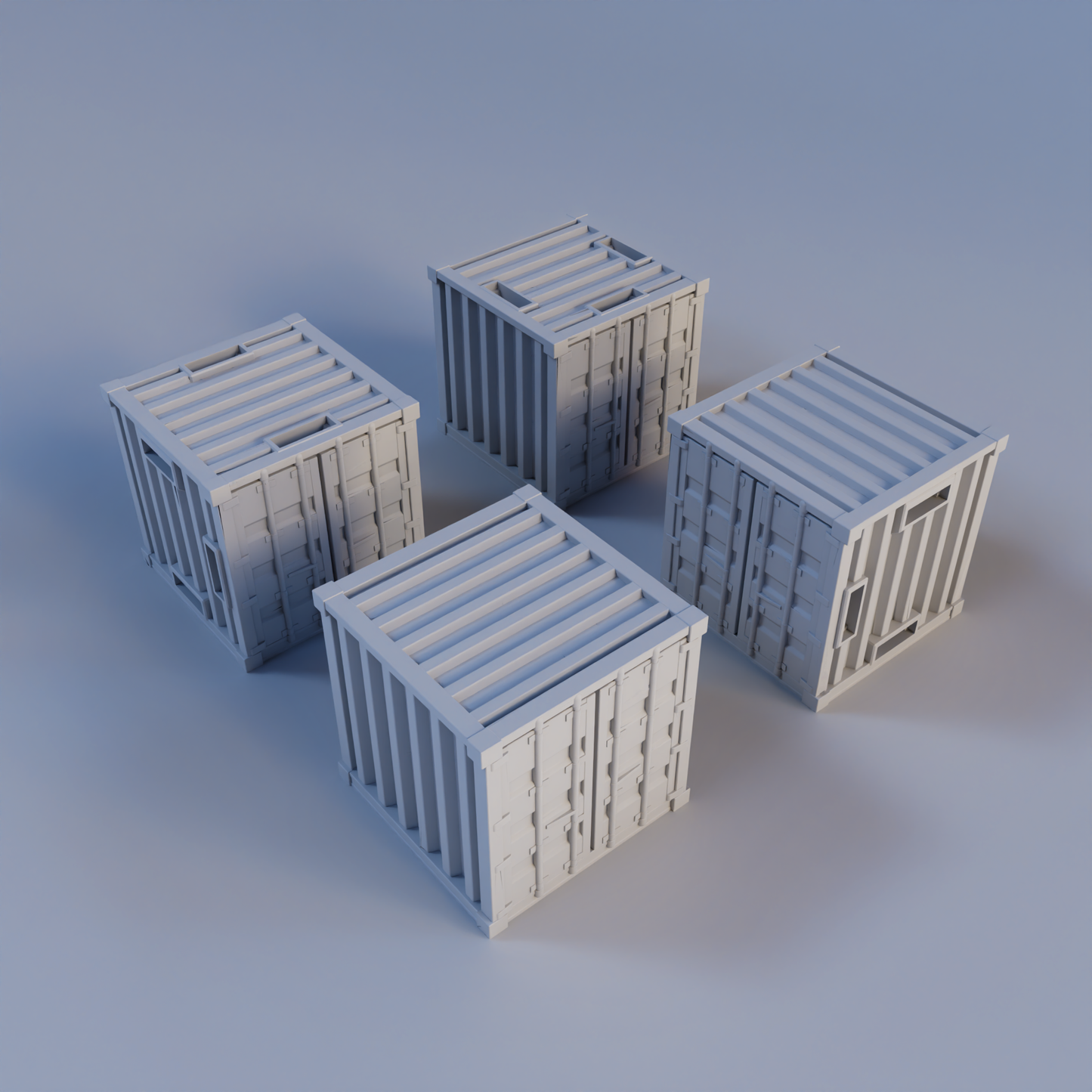 Warehouse 42 Modular 3D Printable Terrain Digital STL