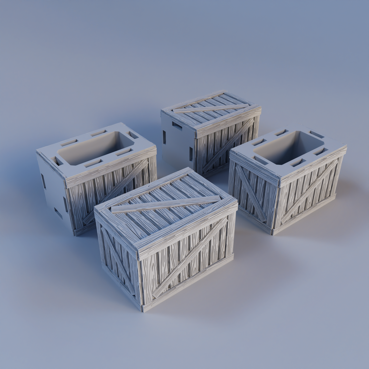 Warehouse 42 Modular 3D Printable Terrain Digital STL