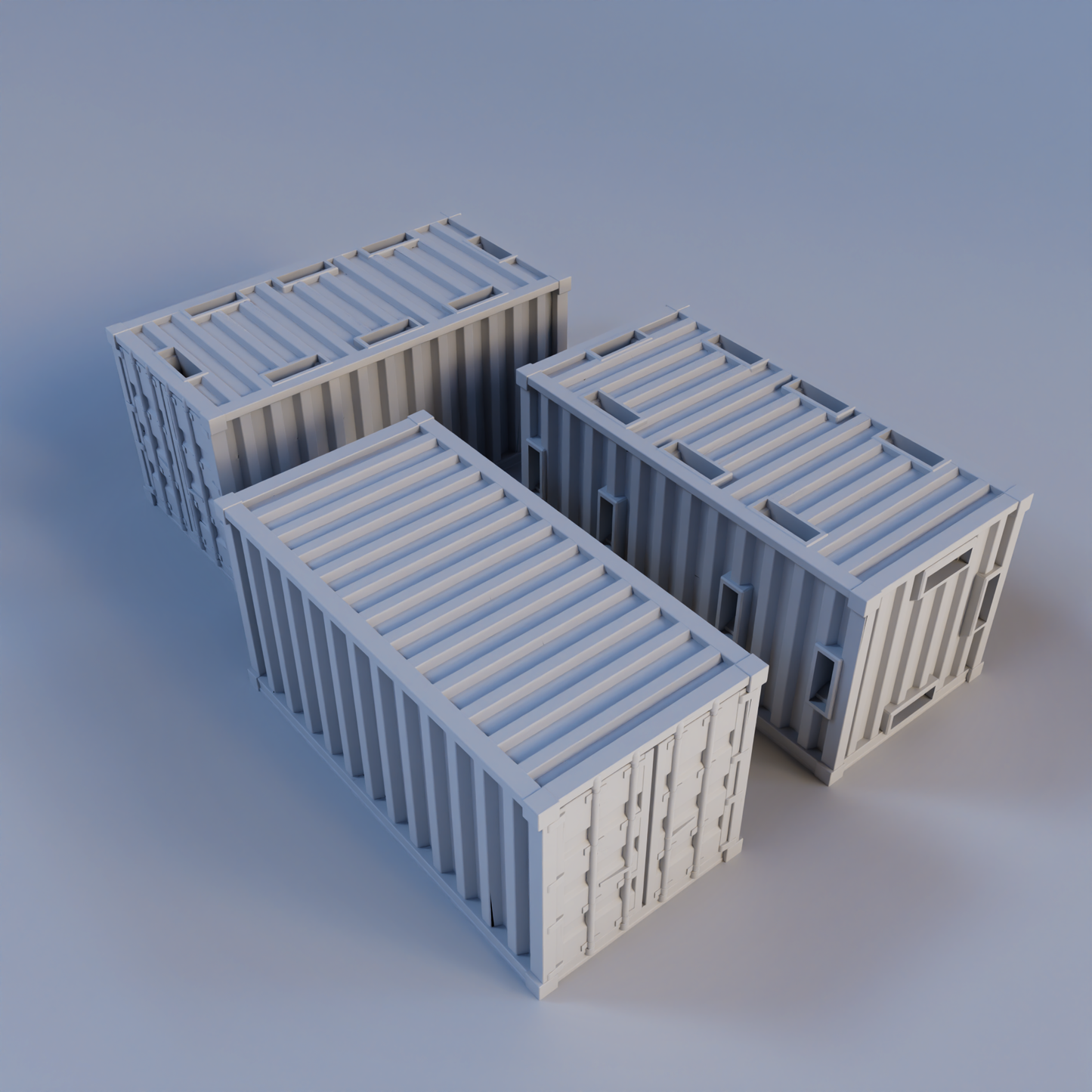 Warehouse 42 Modular 3D Printable Terrain Digital STL