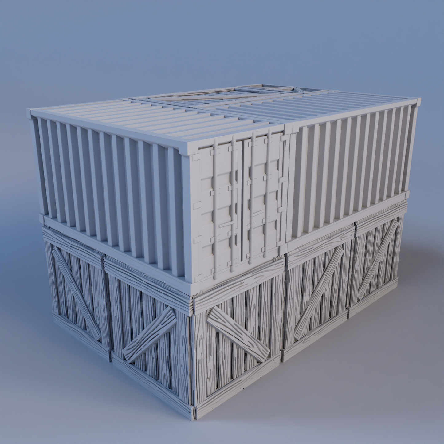 Warehouse 42 Modular 3D Printable Terrain Digital STL