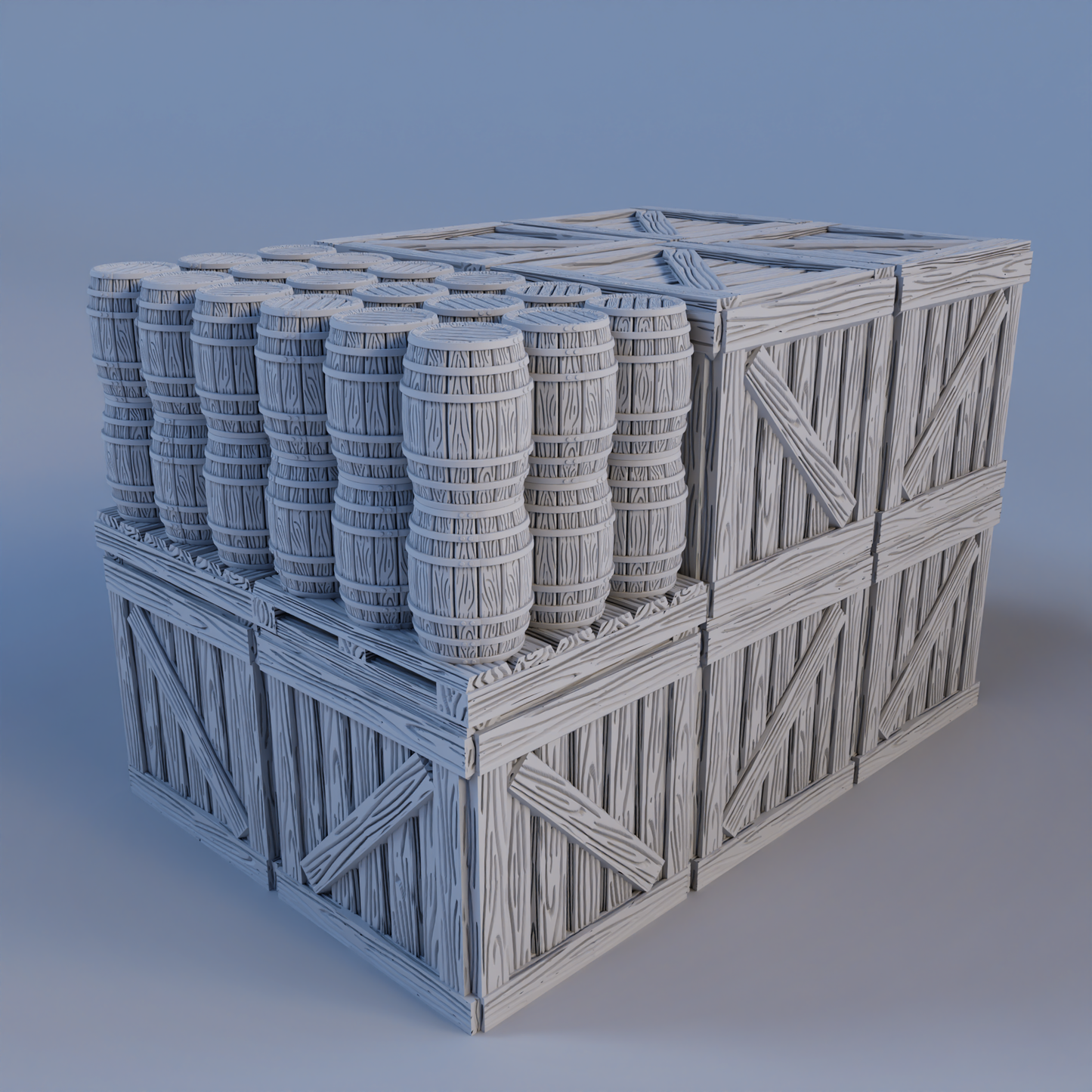 Warehouse 42 Modular 3D Printable Terrain Digital STL