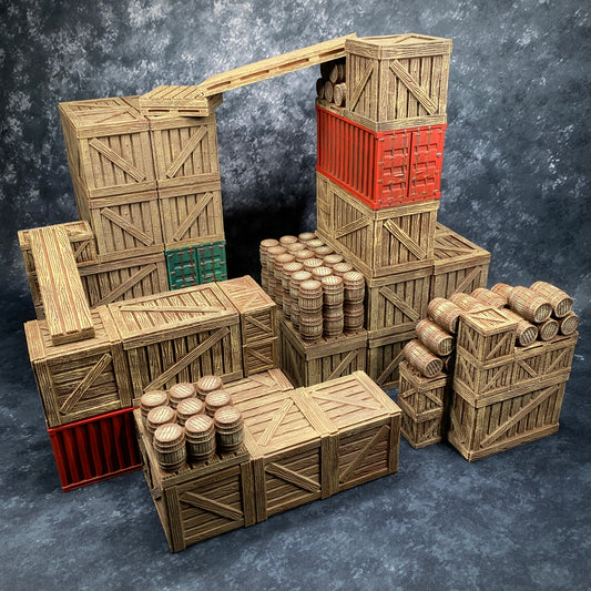 Warehouse 42 Modular 3D Printable Terrain Digital STL