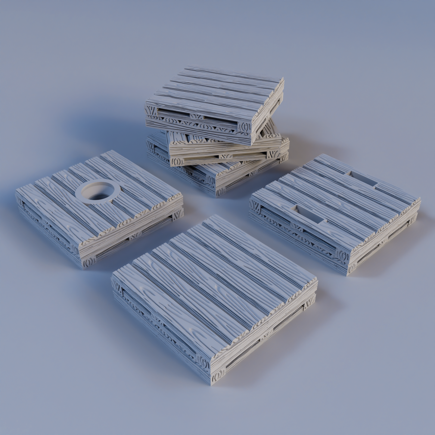 Warehouse 42 Modular 3D Printable Terrain Digital STL